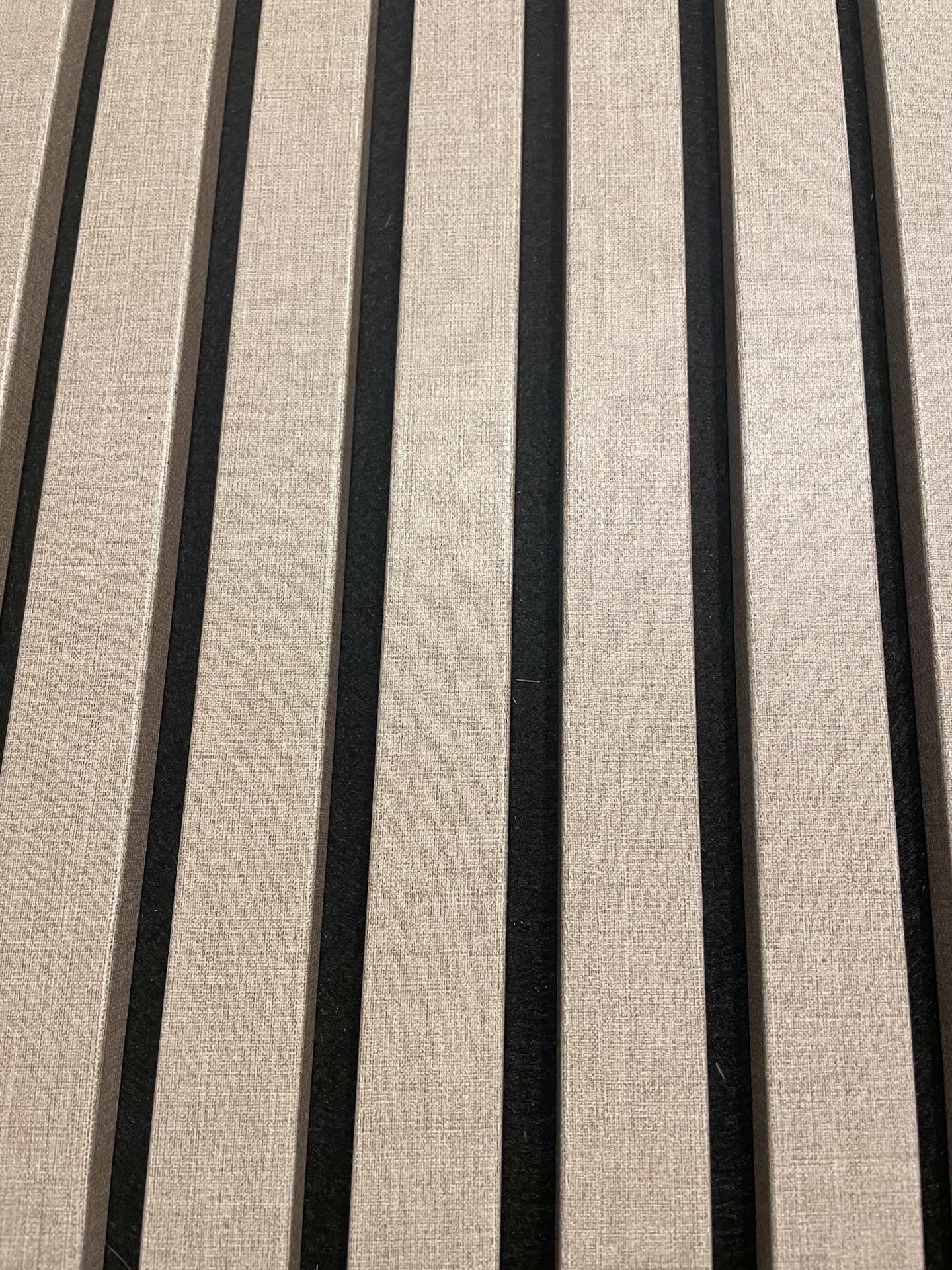 Brown Fabric Wall Slat